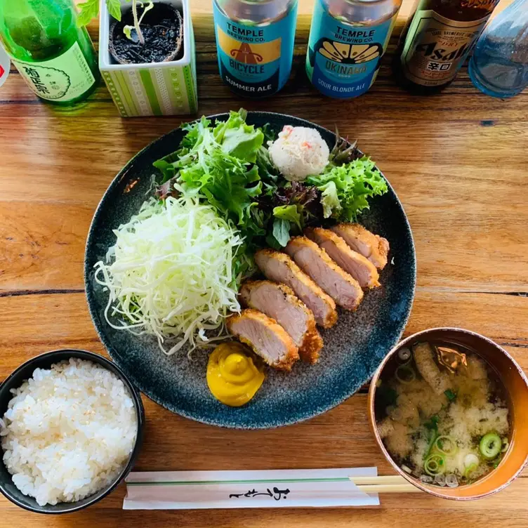 Dishes and drinks served at Misoya Sake Bar, one of the best Japanese restaurants in Melbourne.