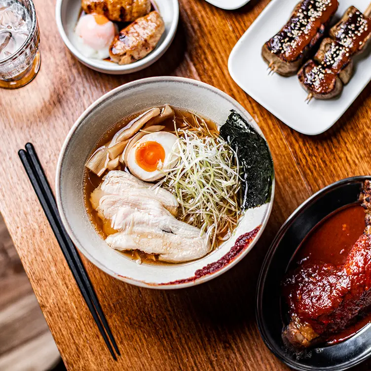 A bowl of ramen at Chaco Ramen in Bondi Beach, Sydney