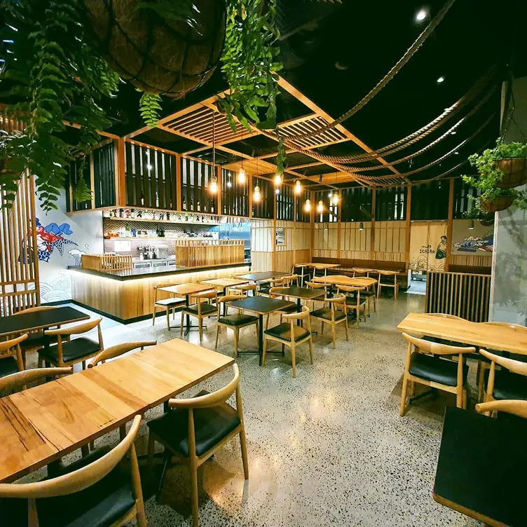 The interior of Ichiro Izakaya, one of the best Japanese restaurants in Melbourne.