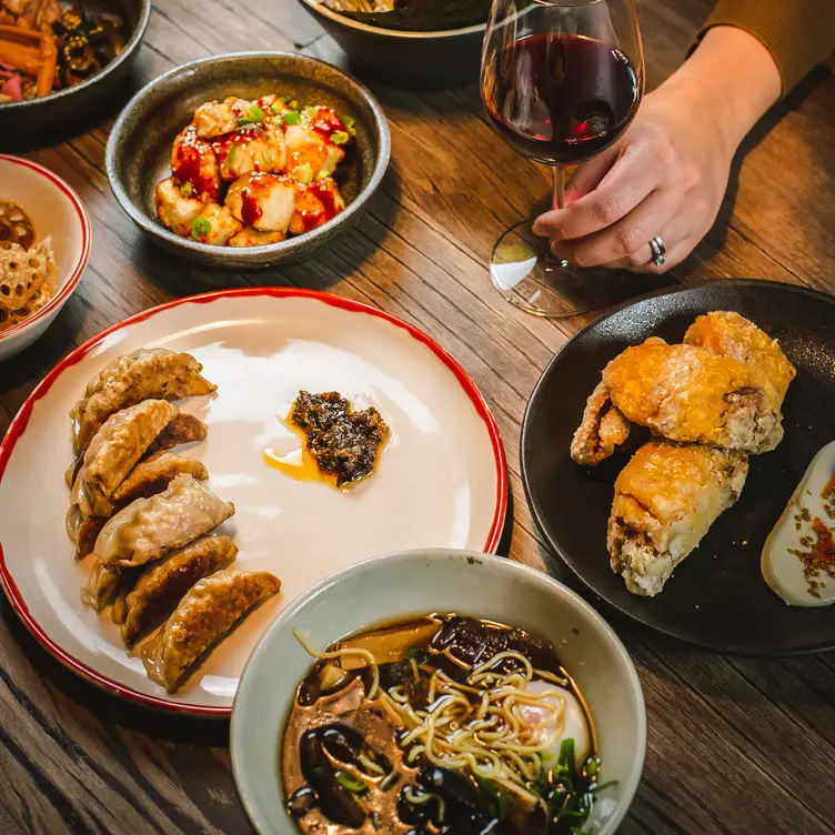 A spread of locally-sourced dishes at Rising Sun Workshop, one of the best date restaurants in Sydney