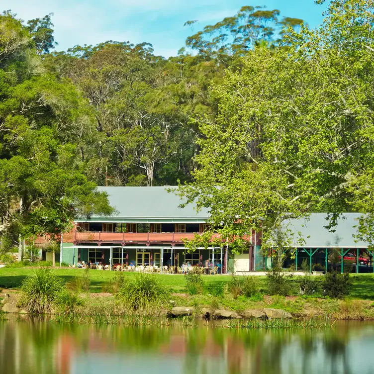 Audley Dance Hall restaurant near Sydney is surrounded by nature and overlooks the river.