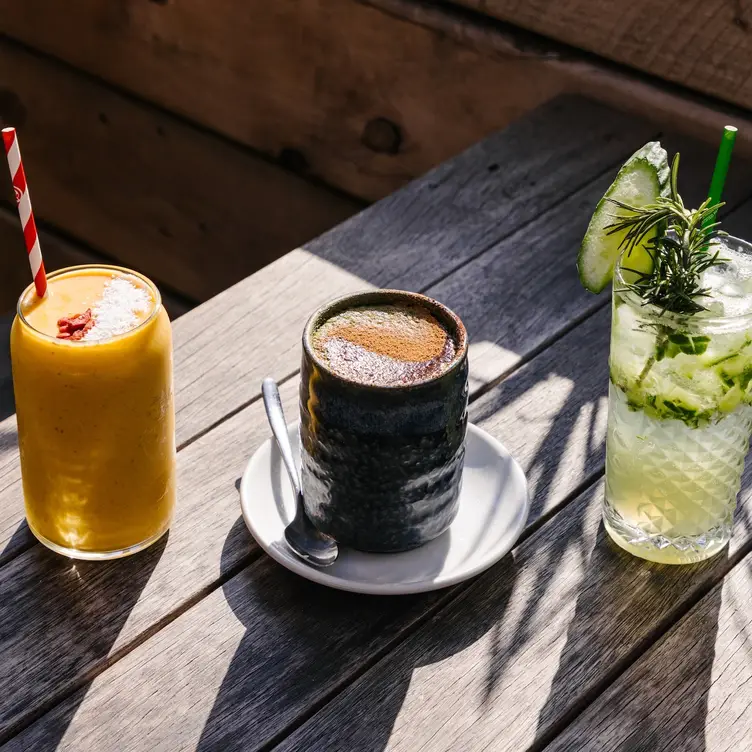 Lattes and cocktails at Sister of Soul, one of the best vegan friendly restaurants in Melbourne