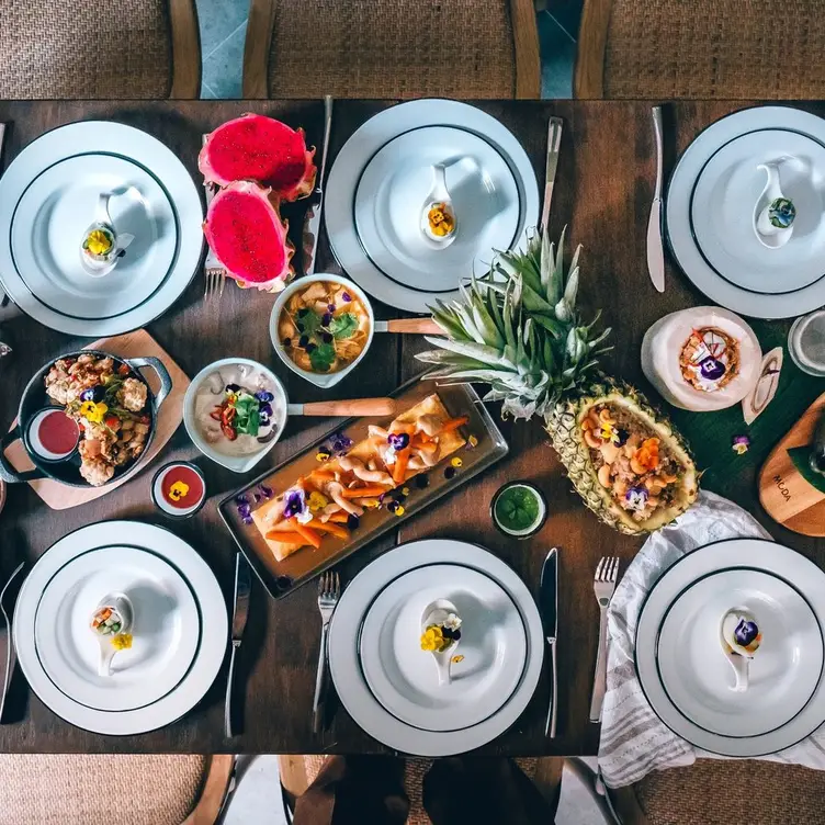 A spread of Thai dishes at Little Turtle, one of the best vegan restaurants in Sydney