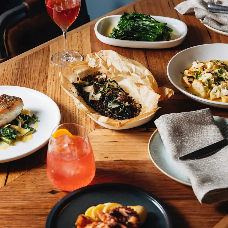 A spread of dishes at Dead Ringer, one of the best vegan restaurants in Sydney