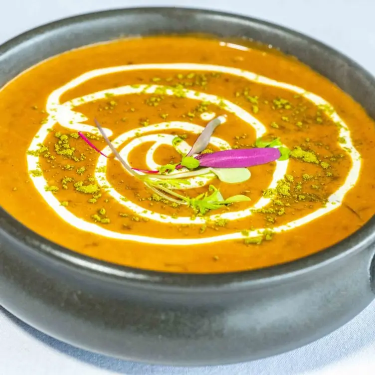 A soup dish at Avrah, one of the best Indian restaurants in Melbourne. Credit: Avrah