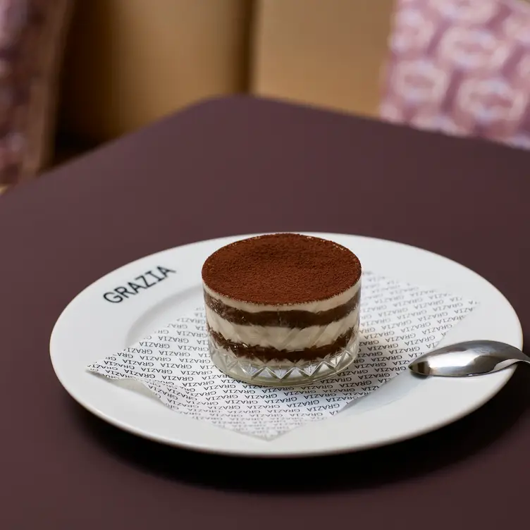 A Tiramisu served at Grazia Restaurant, one of the best Italian restaurants in Melbourne. Credit: Grazia Restaurant