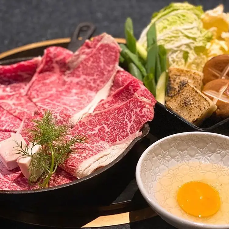 A plate of raw meat at the Nonbei Sake Bar & Grill, one of Brisbane’s best Asian restaurants.