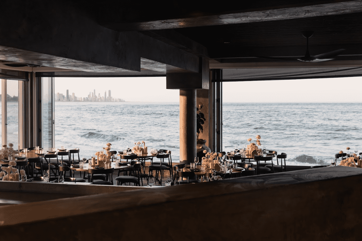 Romantic restaurant: Rick Shores - Burleigh Heads, QLD