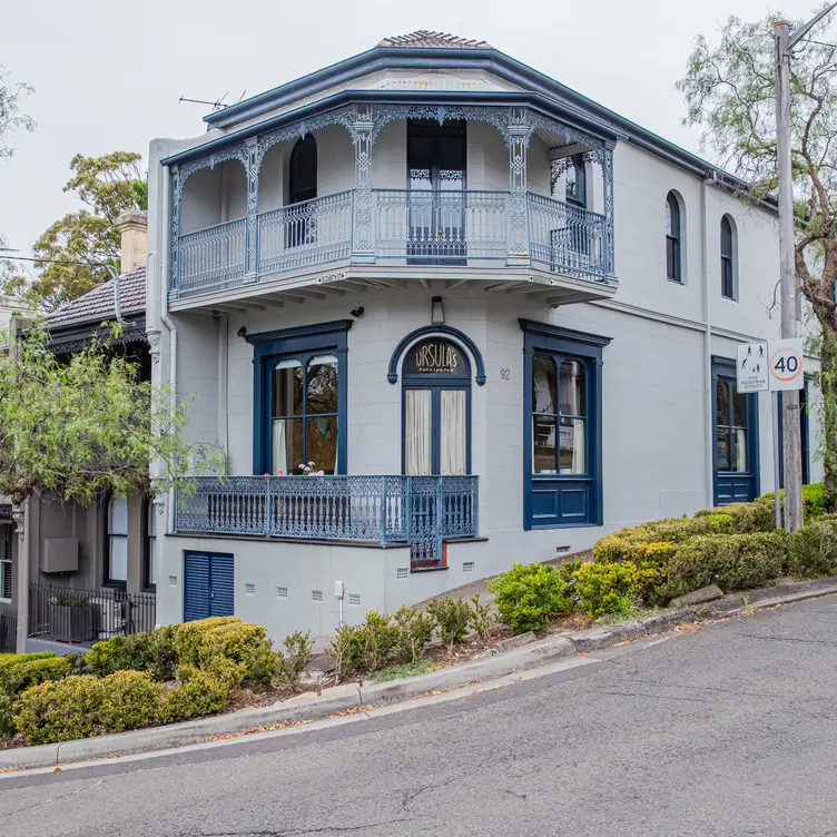 The exterior of Ursula’s Paddington, one of the best fine dining restaurants in Sydney.