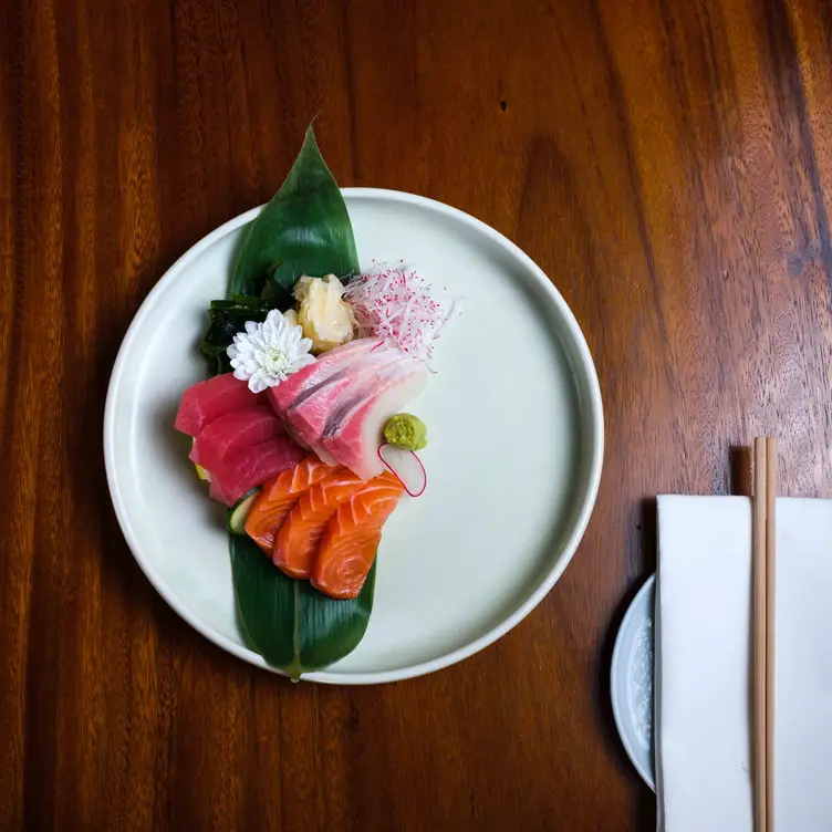 A plate of sashimi at Hikari, Teneriffe – one of Brisbane’s best Japanese restaurants.