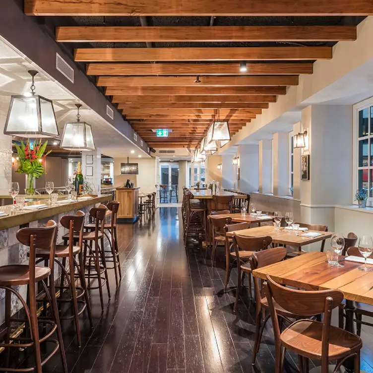 The interior of Le Petit Flot, one of the best French restaurants in Sydney.