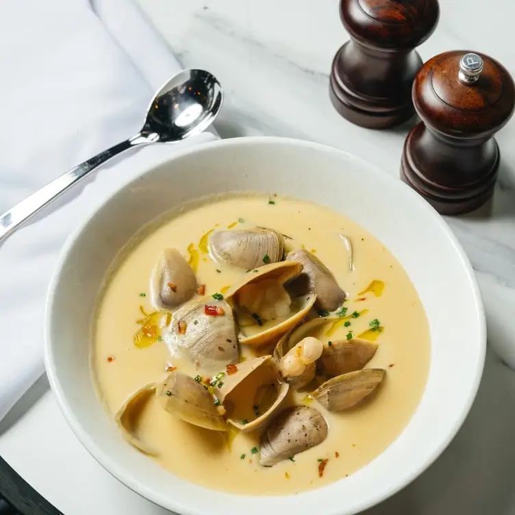 A dish served at Waterfront Brighton, one of the best seafood restaurants in Melbourne.