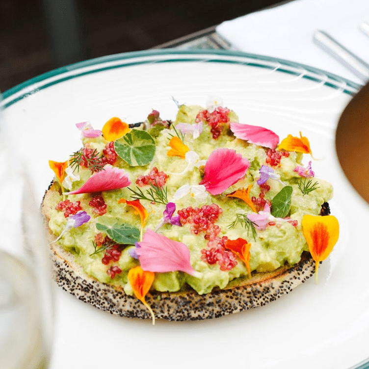 A colourful dish at The Waratah in Sydney