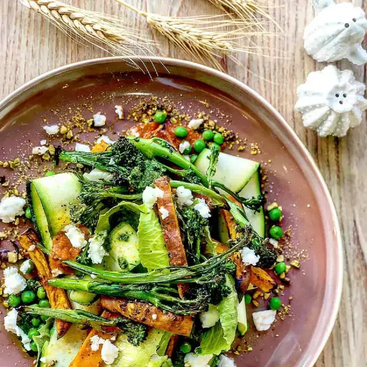 A dish of salad served at White Horse Ranch, one of the best brunch places in Brisbane.